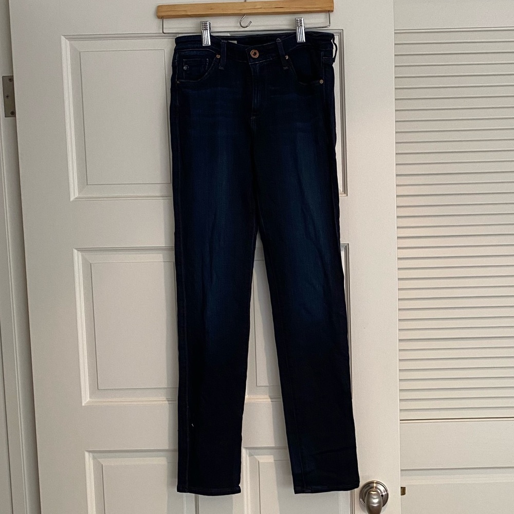 AG. The Prima mid rise cigarette 28R. Excellent condition.